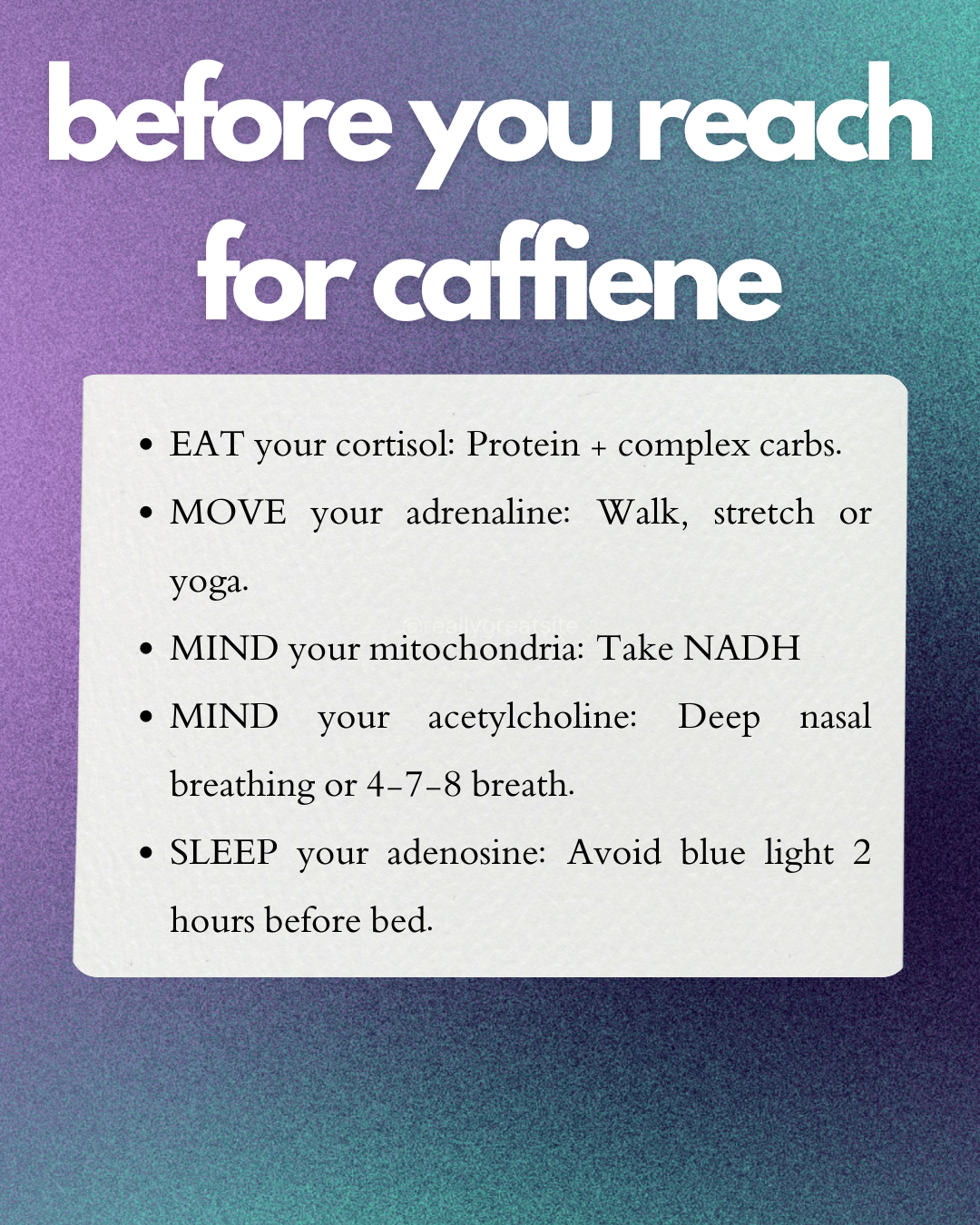 Caffeine-Free Focus - How to Stay Energized Without the Crash